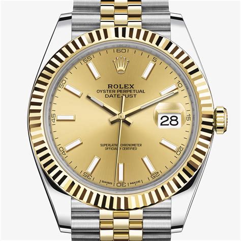 rolex 41mm datejust 2 tone|datejust 41 oyster mm oystersteel.